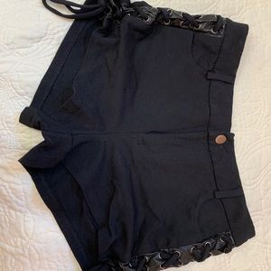Black shorts